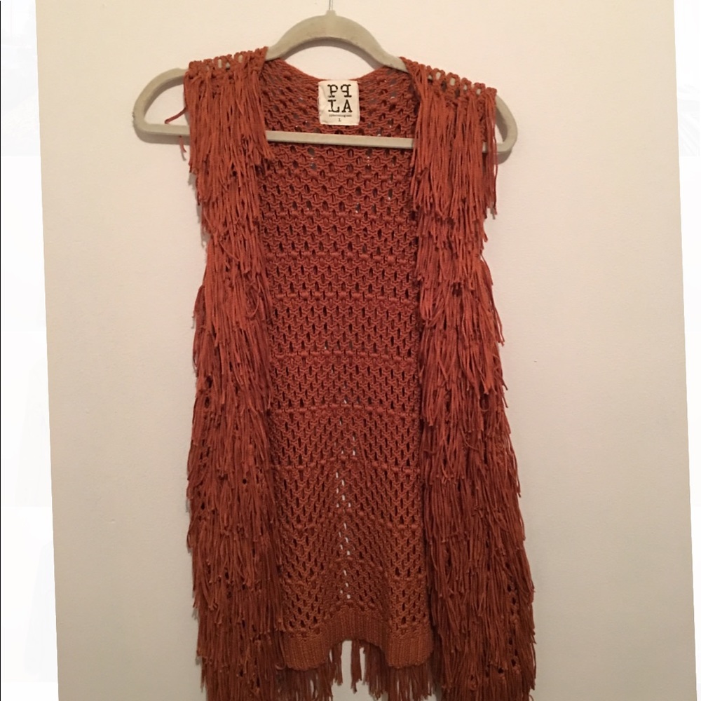 Crochet vest